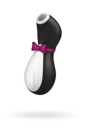 Вакуумно-волновой бесконтактный стимулятор клитора Satisfyer Penguin, силикон,