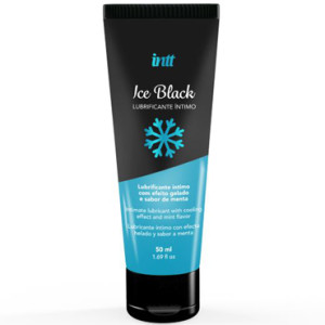 Лубрикант с охлаждающим эффектом и мятным ароматом Intt Ice Black, 50 мл