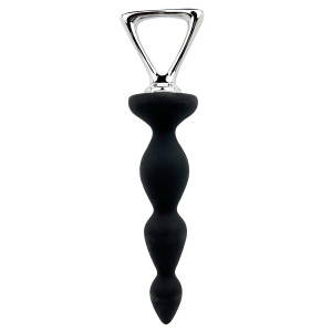 Эффектная Анальная втулка Adrien lastic Arrow II, черный, M