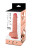 Реалистичный фаллоимитатор REAL Dual Layer, dual silicone, 17х4 см. Реалистичный фаллоимитатор REAL Dual Layer, dual silicone, 17х4 см.