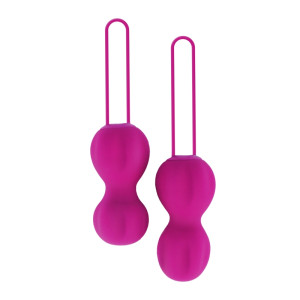 Набор экстремально тяжелых вагинальных шариков Nomi Tang IntiMate Plus, фуксия