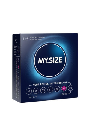 Презервативы MY.SIZE № 3 размер 64 (ширина 64 мм)