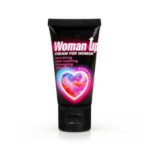 Крем WOMAN UP со вкусом вишни и ощущениями тепло - холод  25 г. Россия