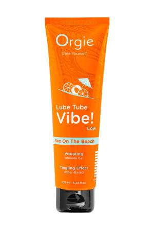 Лубрикант со вкусом коктейля секс на пляже  с эффектом вибрации ORGIE Vibe! Low - 100 мл