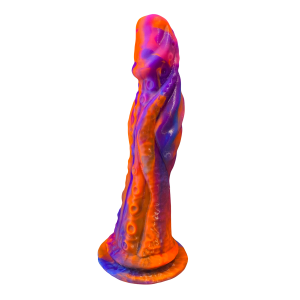 Фентезийный фаллоимитатор Sexperiments Khtulhu, оранжево - синий  5666
