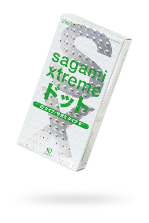 ПРЕЗЕРВАТИВЫ ТОЧЕЧНЫЕ  SAGAMI XTREME TYPE-E  №10