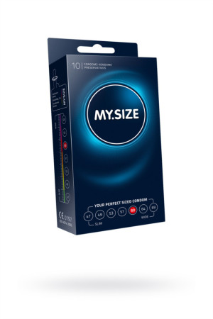 ПРЕЗЕРВАТИВЫ "MY.SIZE" №10 РАЗМЕР 60 (ШИРИНА 60MM