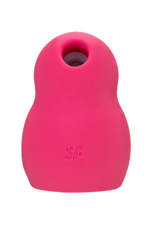 Вакуумный стимулятор клитора с вибрацией Satisfyer Pro To Go 1, красный
