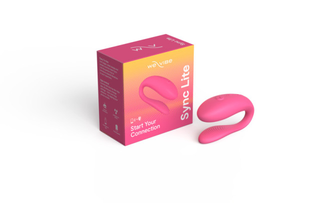 Вибратор для пар  ( управление приложением) We-Vibe Sync Lite розовый