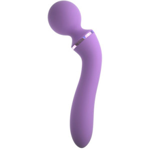Двусторонний  вибростимулятор - микрофон для массажа эрогенных зон Flexible Please-Her Pipedream