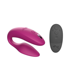 Вибратор для пар We-Vibe Sync 2  с возможностью изменить форму розовый