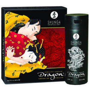 Безупречно интенсивный (тепло-холод) возбуждающий крем Shunga Dragon Virility Cream, 60 мл